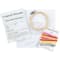 3.5" Disco Ball Stamped Design Embroidery Kit with Hoop by Loops & Threads®